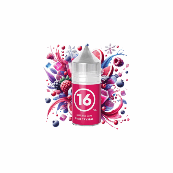 Airscream - AirsPops - 313 E-Liquid- No 16 - Pink Crystal (30ml) - Image 1