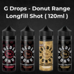 G Drops - Donut Range Longfill Shot ( 120ml )