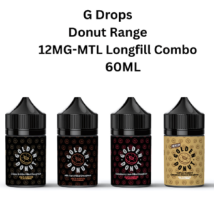 G Drops - 12MG Donut Range MTL Longfill Combo (60ML)