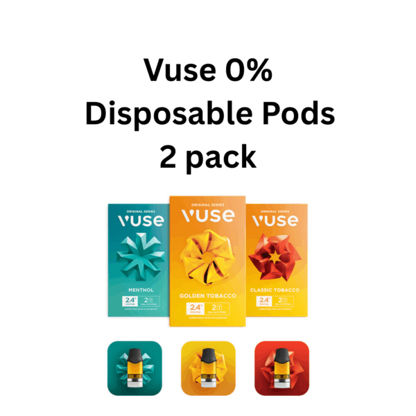 Vuse - 0% - 2 Pack - Pods - Image 1