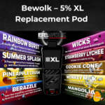 Bewolk – 5% XL Replacement Pod - 15ML