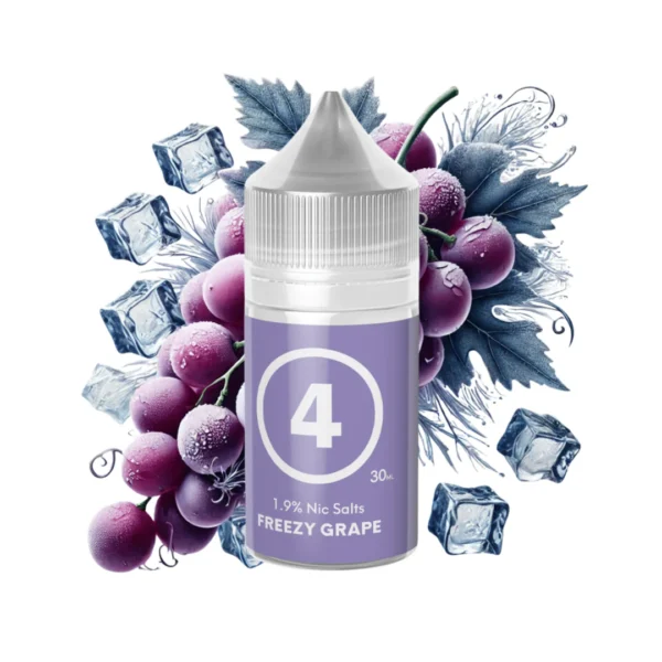 Airscream - AirsPops - 313 E-Liquid- No 4 - Freezy Grape 1.9% (30ml) - Image 1