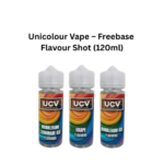 Unicolour Vape – Freebase Flavour Shot (120ml)