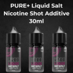 PURE+ Liquid Salt Nicotine Shot Additive 30ml