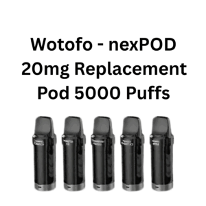 Wotofo - nexPOD 20mg Replacement Pod 5000 Puffs