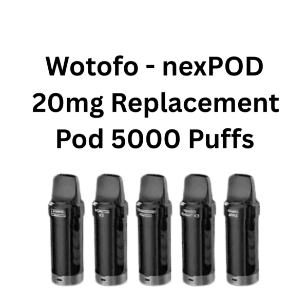 Wotofo - nexPOD 20mg Replacement Pod 5000 Puffs - Image 1