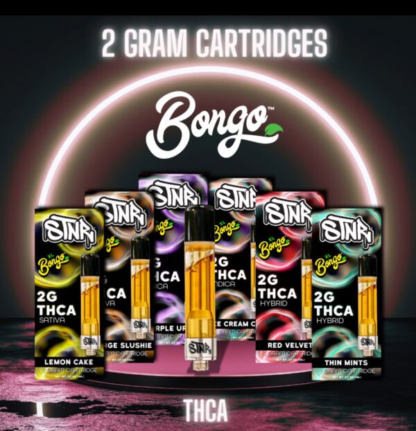 STNR - BONGO 2g THCA Cartridge - Image 1