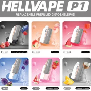 Hellvape - P1 Flavour Pods (20mg) (each) - Pineapple Mango Peach