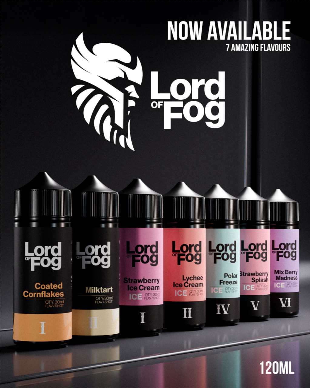 Lord Of Fog Main Image 120ml Lord Of Fog - Longfill (120ml) - Image 1