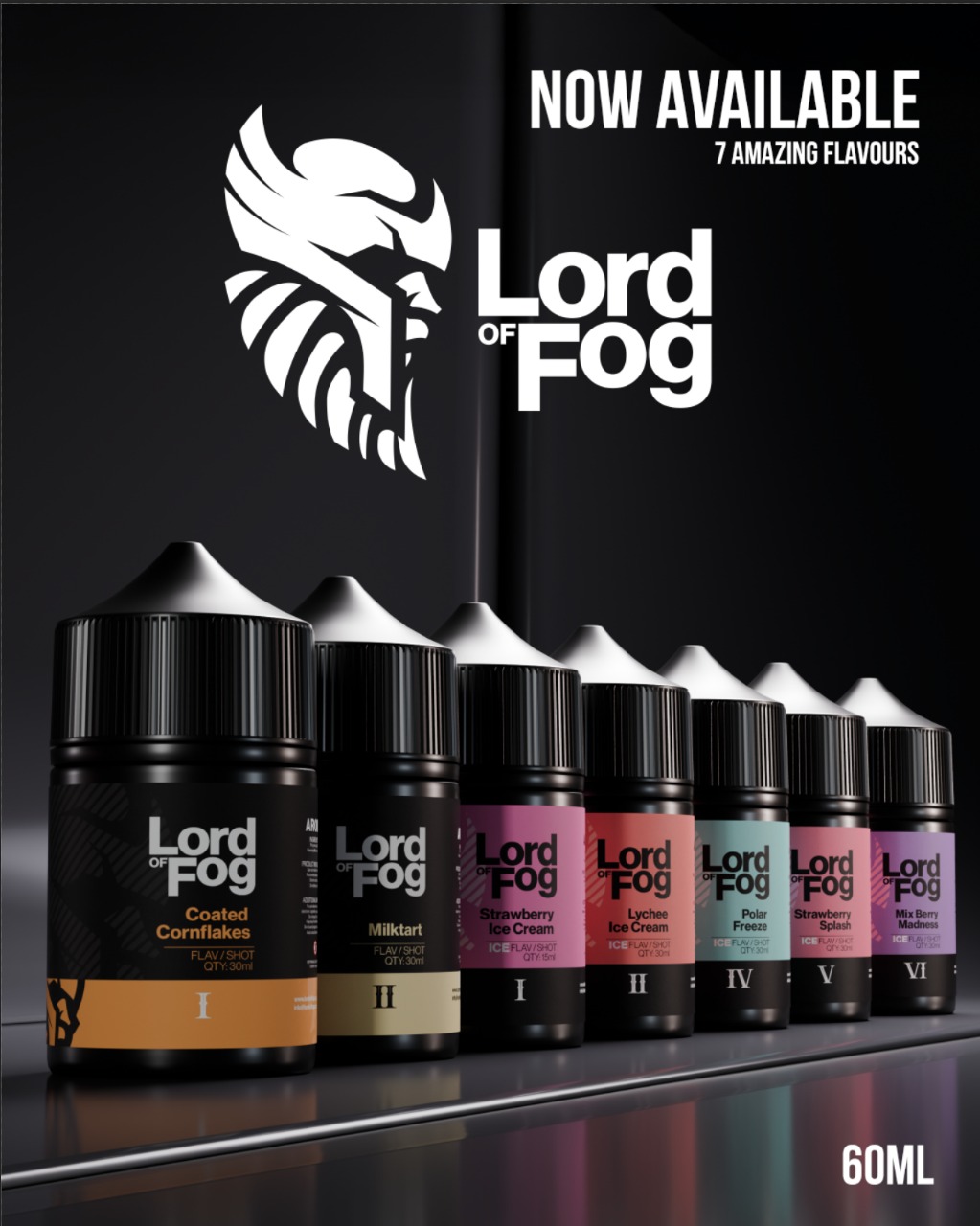 Lord Of Fog Main Image 60ML Lord Of Fog - Shortfill (60ml) - Image 1