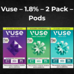 Vuse – 1.8% – 2 Pack – Pods